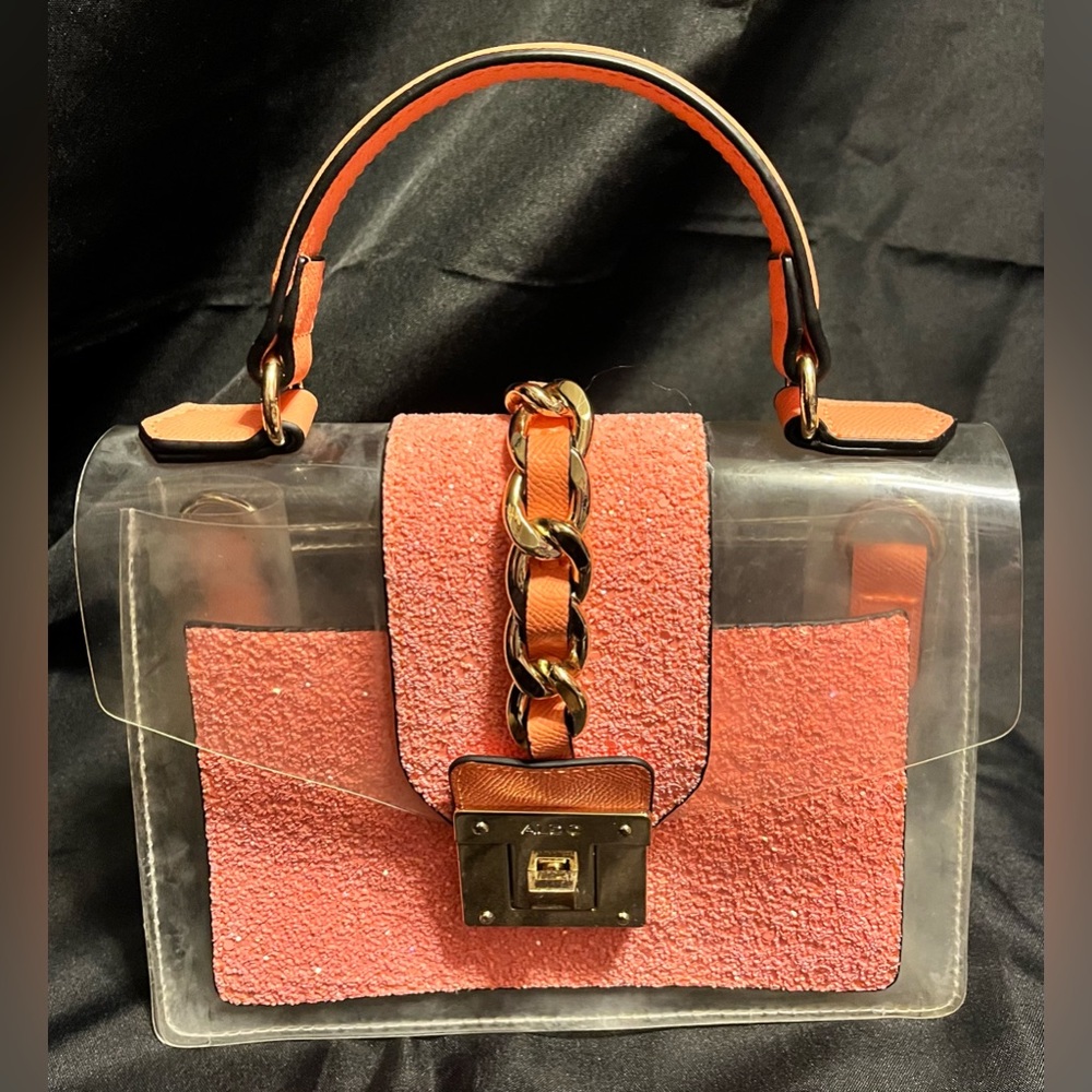 Vintage ALDO Clear Plastic Purse